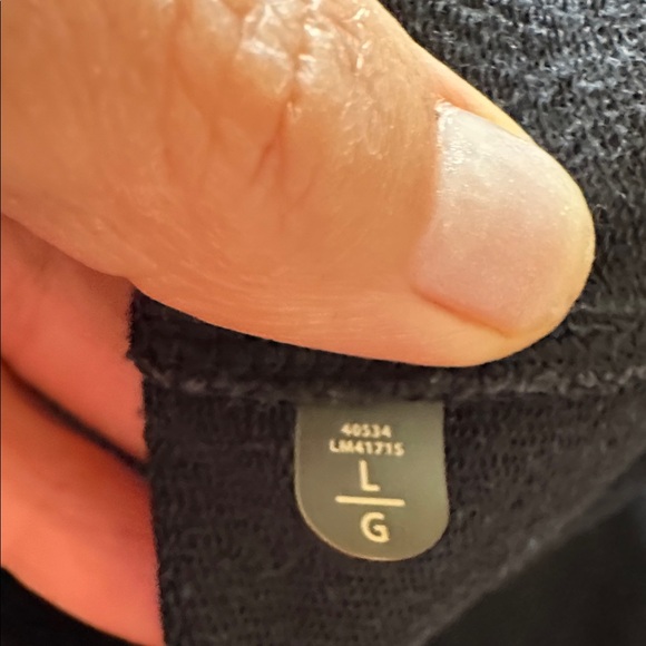 lululemon athletica Black Hooded Zip Jacket - L unisex - Picture 3 of 6